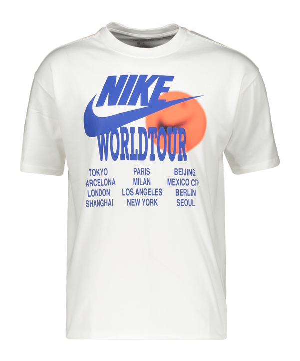 Nike Graphic World Tour T-Shirt Weiss F100 - weiss