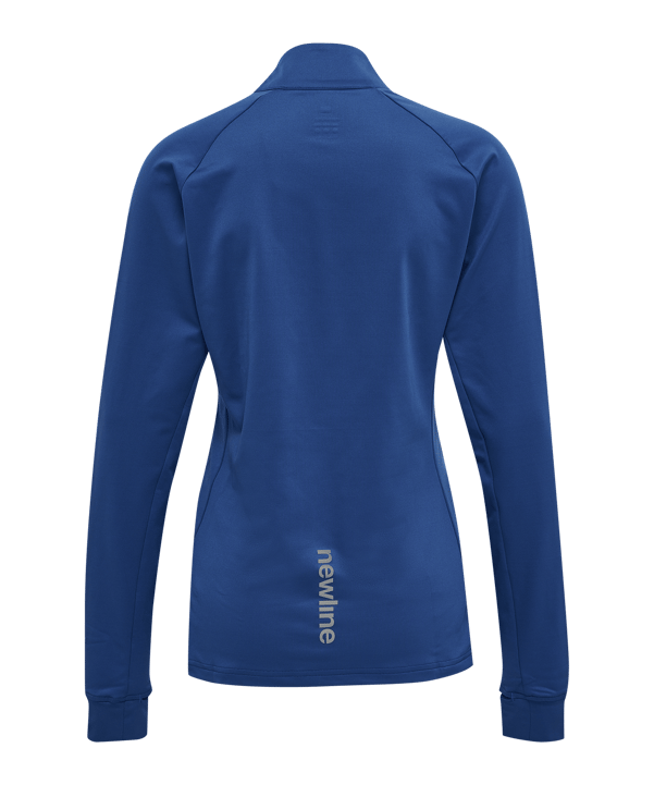 Newline Core Zip Sweatshirt Running Damen F7045 - blau