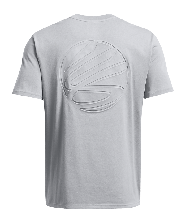 Under Armour Curry Emboss HW T-Shirt Grau - grau
