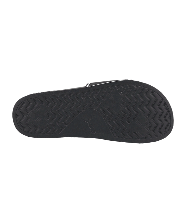 PUMA Leadcat 2.0 Badelatsche Schwarz Weiss F01 - schwarz