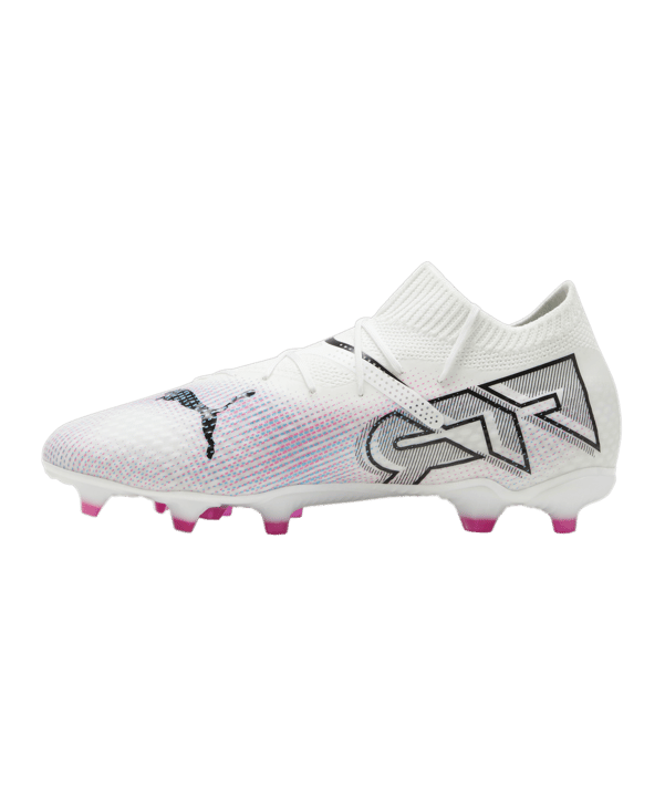 PUMA FUTURE 7 Pro FG/AG Phenomenal Weiss Schwarz Pink F01 - weiss