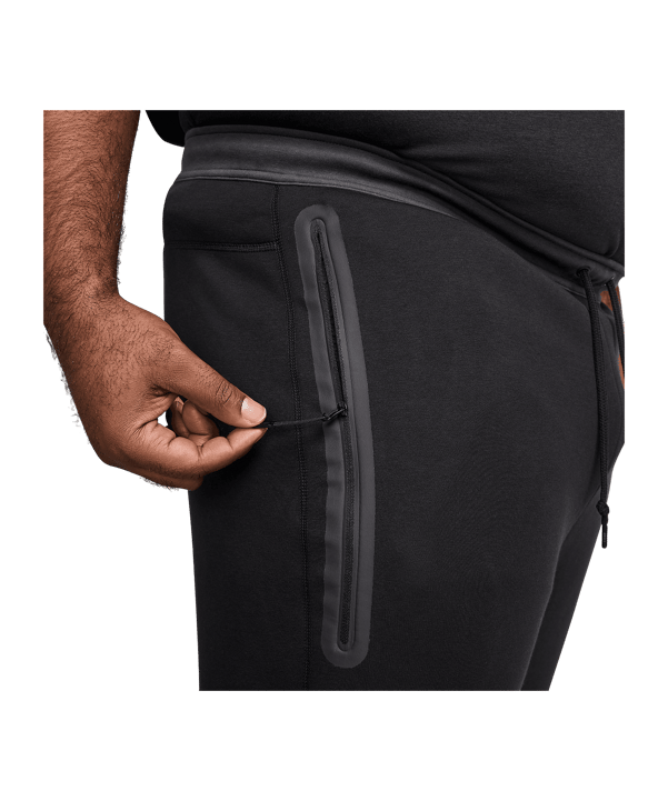 Nike Tech Fleece Jogginghose Schwarz Grau F013 - schwarz