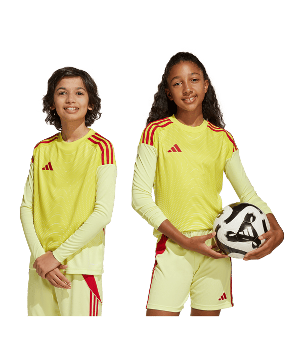 adidas Tiro 25 Competition Torwarttrikot Kids Gelb - gelb