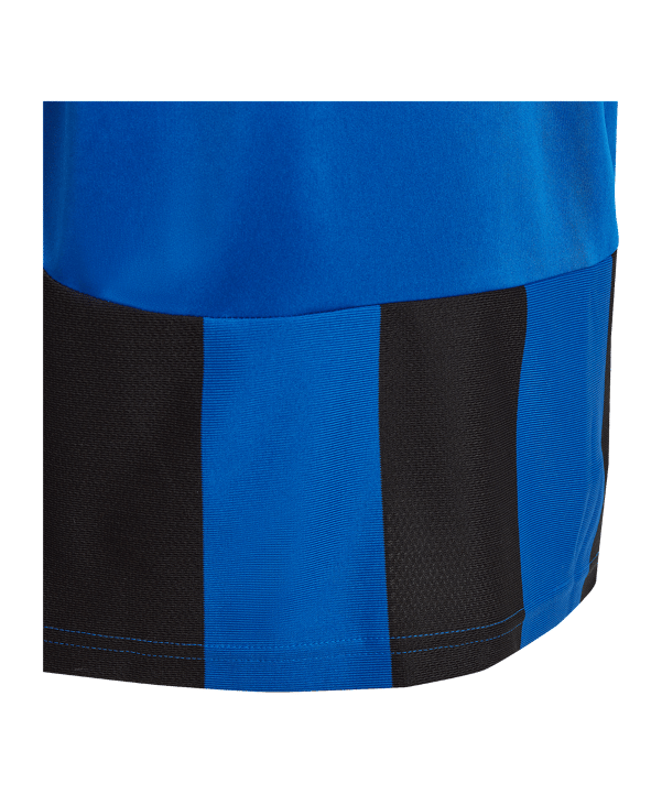 adidas Striped 24 Trikot Kids Blau Schwarz - blau