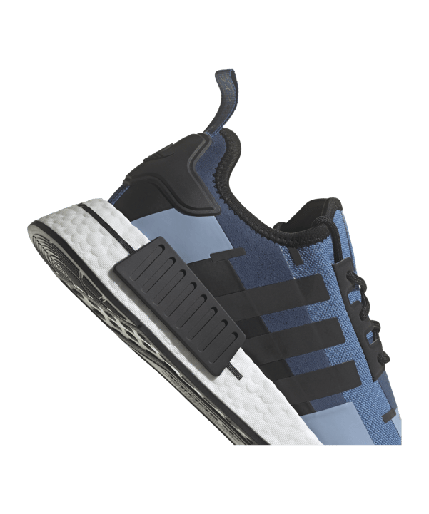 adidas Originals NMD_R1 Blau Schwarz - blau