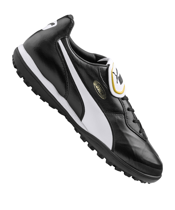 PUMA KING Top TT Turf zwart wit F01 - zwart