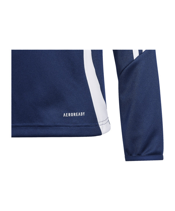 adidas Tiro 24 Trainingstop Kids Blau Weiss - blau