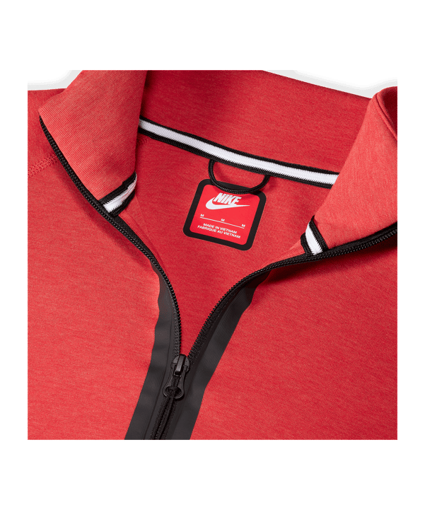 Nike Tech Fleece HalfZip Sweatshirt  Rot F672 - rot