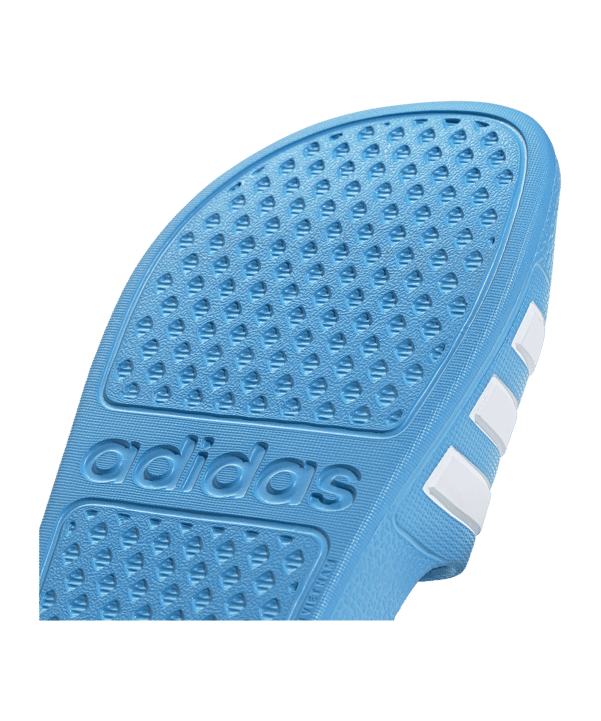 adidas Adilette Aqua Badelatschen Kids Blau - blau