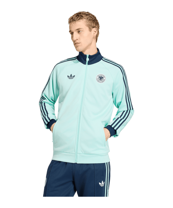 adidas DFB Deutschland Originals Jacke Türkis - tuerkis