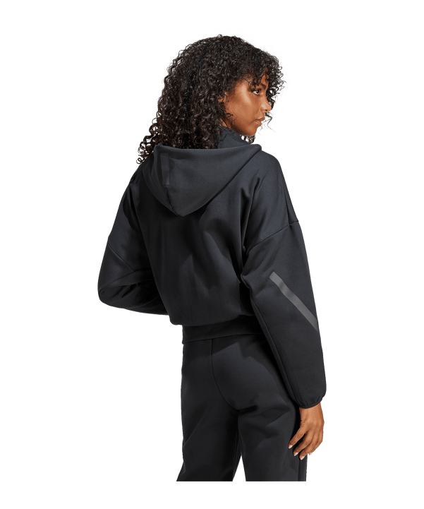 adidas Z.N.E Kapuzenjacke Damen Schwarz - schwarz