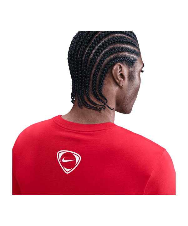 Nike Total 90 T-Shirt Rot F657 - rot