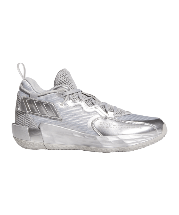 adidas Dame 7 Extply Grau Silber - grau