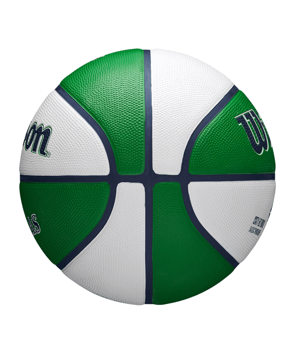 Wilson Wilson NBA Team City Edition Basketball Dallas Mavericks Indoorball Grün - gruen
