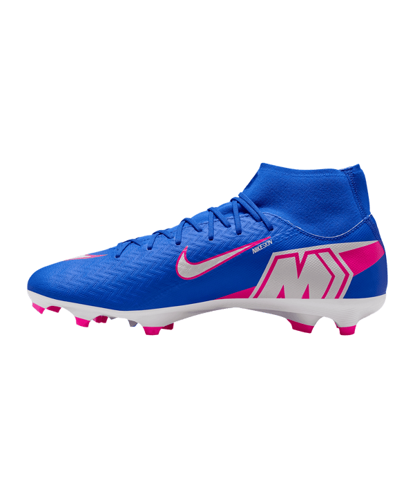 Nike Air Zoom Mercurial Superfly X Academy FG/MG Attack Blau F446 - blau