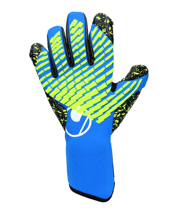 uhlsport FM Cybertec Supergrip+ HN #393 Torwarthandschuhe Blau F02 - blau