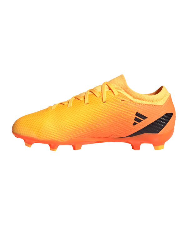 adidas X Speedportal.3 FG Heatspawn Kids Orange Gold Schwarz - gold