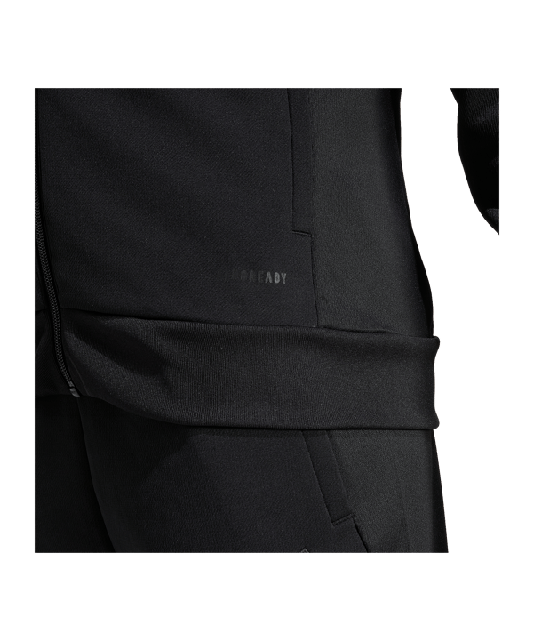 adidas Tiro 25 Travel Kapuzenjacke Damen Schwarz - schwarz