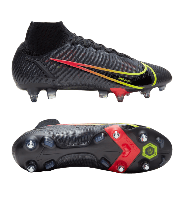 Nike Mercurial Superfly VIII Black X Prism Elite SG-Pro AC F090 - schwarz