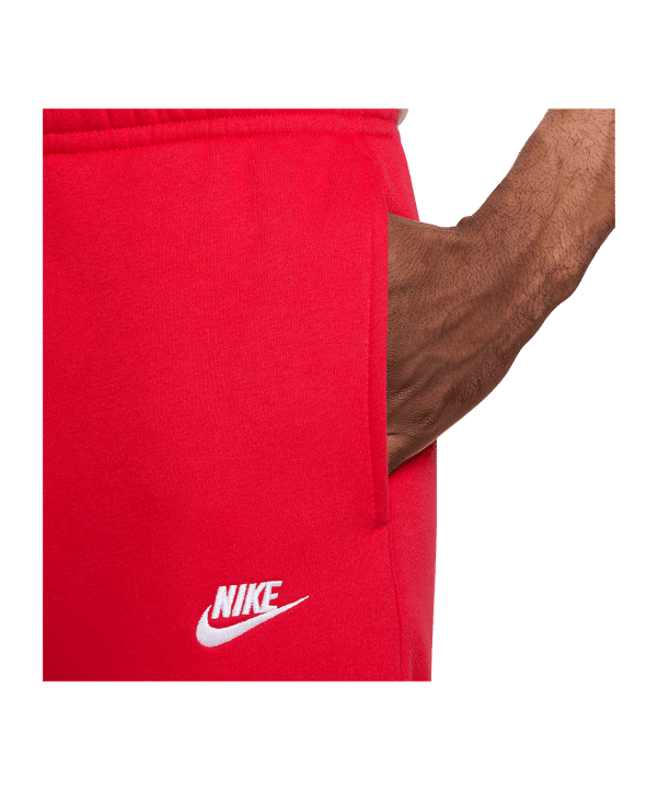 Nike Club Fleece Jogginghose Rot F657 - rot