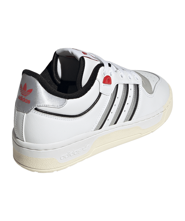 adidas Originals Rivalry Low 86 Damen Weiss Silber - weiss