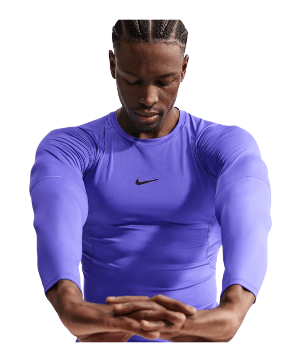 Nike Dri-Fit fitness Tight Underwear Longseeve Lila F510