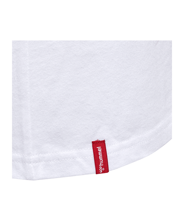 Hummel hmlRED Heavy T-Shirt Damen Weiss F9001 - weiss
