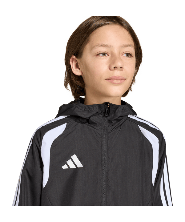 adidas Tiro 26 Jacke Kids Schwarz - schwarz