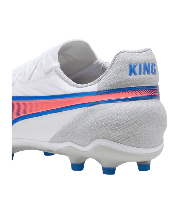 PUMA KING Match FG/AG Formula Weiss Blau F02 - weiss
