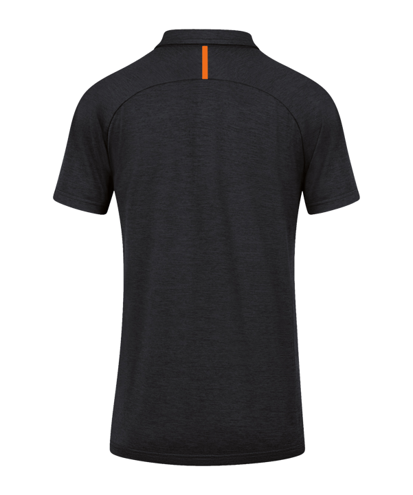 JAKO Challenge Polo Damen Orange F506 - schwarz