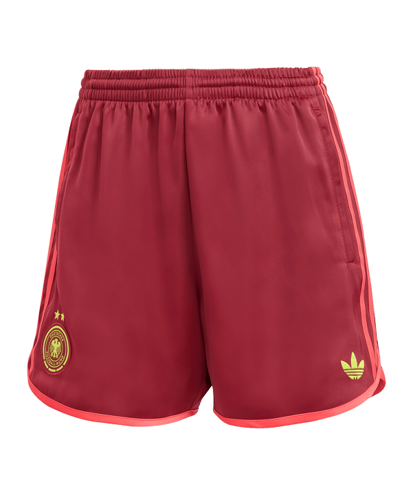 adidas Deutschland Short Damen Rot - rot