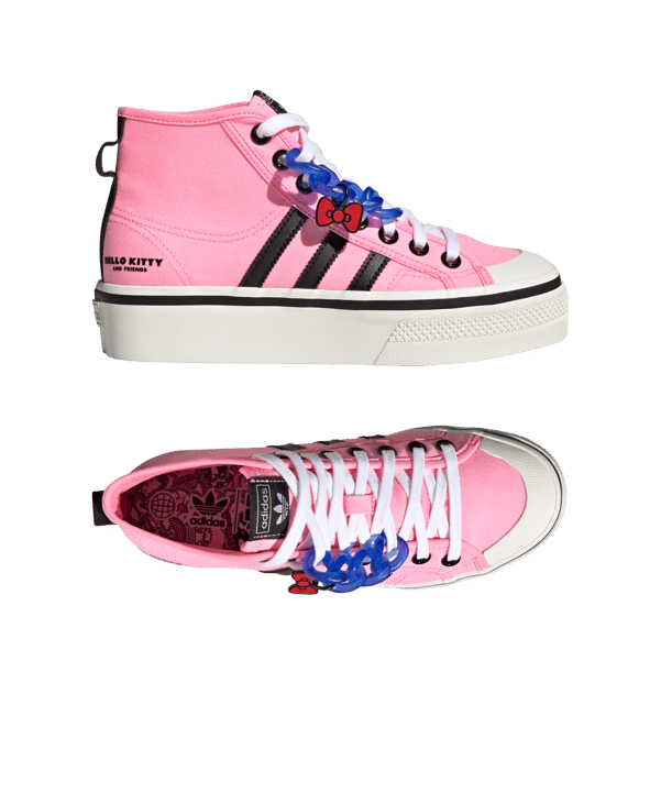adidas Originals Nizza Platform Mid Damen Pink - rosa