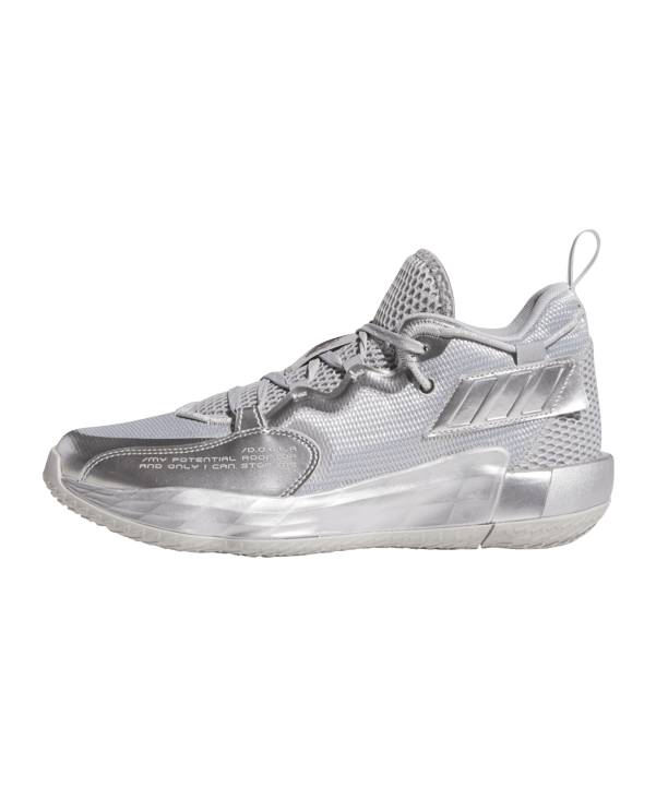 adidas Dame 7 Extply Grau Silber - grau