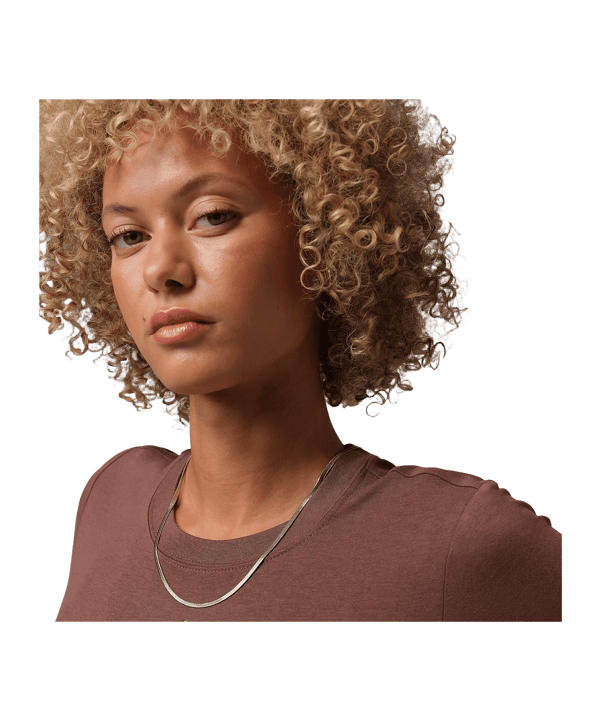 Jordan Essential GFX T-shirt Donna Marrone C265 - marrone