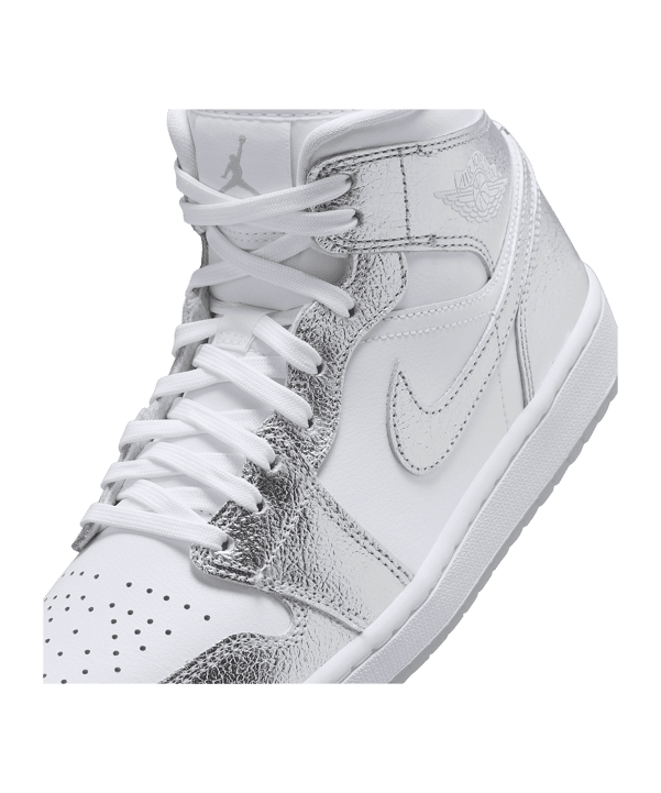 Jordan Air 1 Mid SE Damen Weiß F100 - weiss