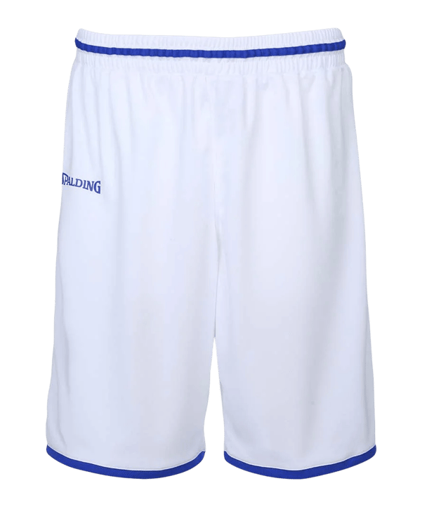 Spalding Move Short Weiss Blau F04 - weiss