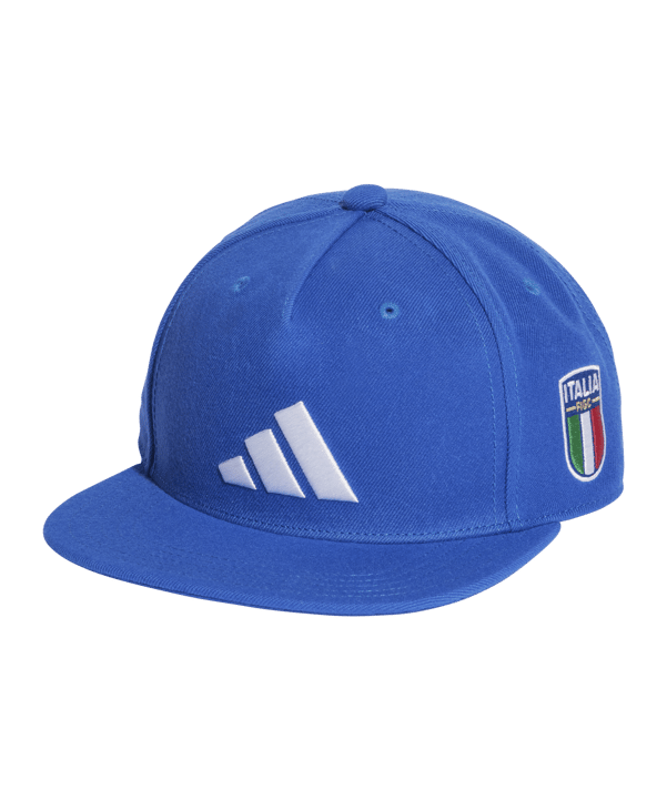 adidas Italien Snapback Cap Blau Weiss - blau