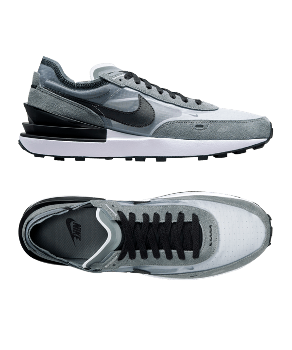 Nike Waffle One SE Grau Schwarz Weiss F002 - grau