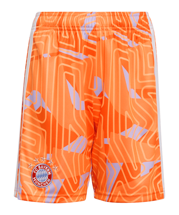 adidas FC Bayern München Torwartshort 2026/2027 Kids Orange - orange