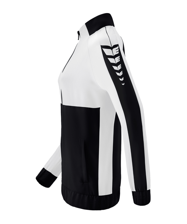 Erima Six Wings Präsentationsjacke Damen Schwarz - schwarz