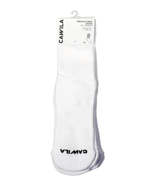 Cawila GEAR Socken PREMIUM CREW Weiss - weiss