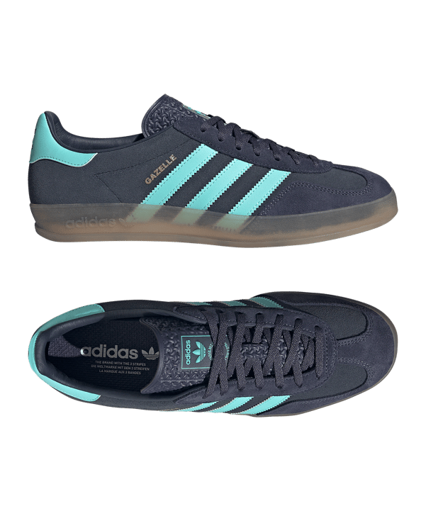 adidas Originals Gazelle Indoor Sneaker Blau - blau