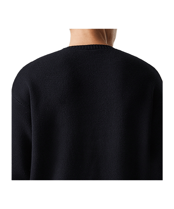 New Era NBA Knit Chicago Bulls Sweatshirt Schwarz - schwarz