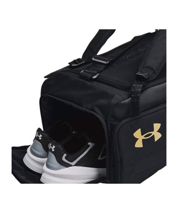 Under Armour Contain Duo Md Bp Duffle Schwarz - schwarz