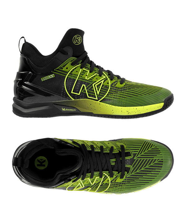 Kempa Attack Mid Schuh Schwarz F03 - schwarz