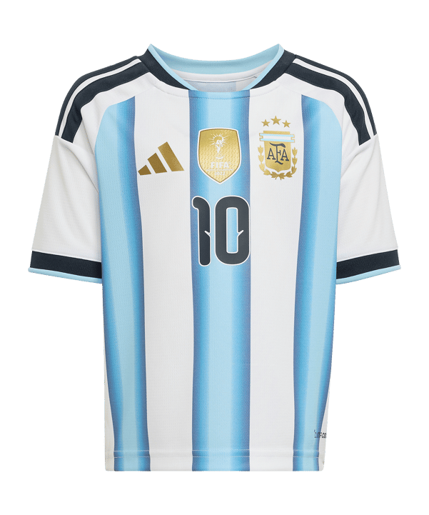 adidas Argentinien MESSI Trikot Set Home WM 2026 Kids Weiß - weiss