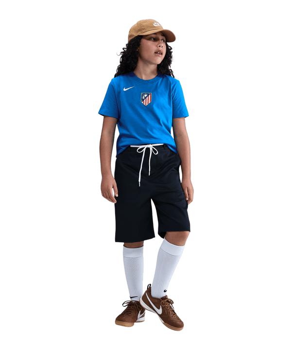 Nike Atletico Madrid T90 Remix T-Shirt Kids Blau F406 - blau