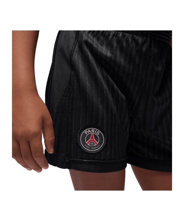 Jordan Paris Saint-Germain Minikit 4th Trikot Set 2025/2026 Kids Schwarz F045 - schwarz