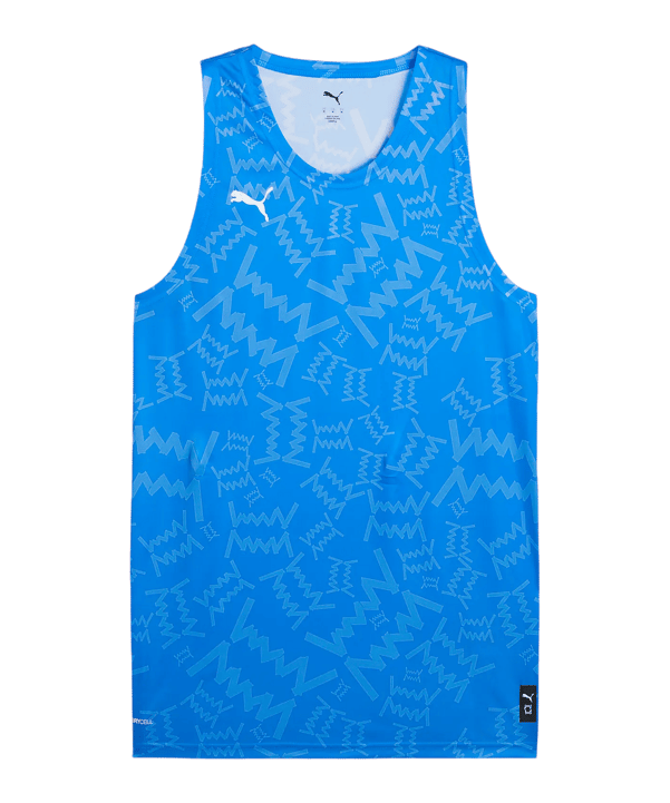 PUMA Teamjaws Graphic Trikot Blau F07 - blau