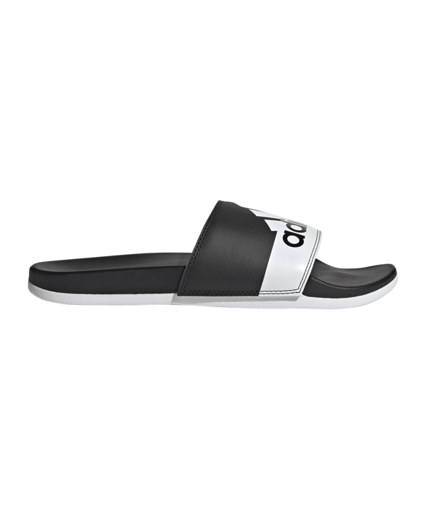 adidas Adilette Comfort Schwarz Weiss - schwarz